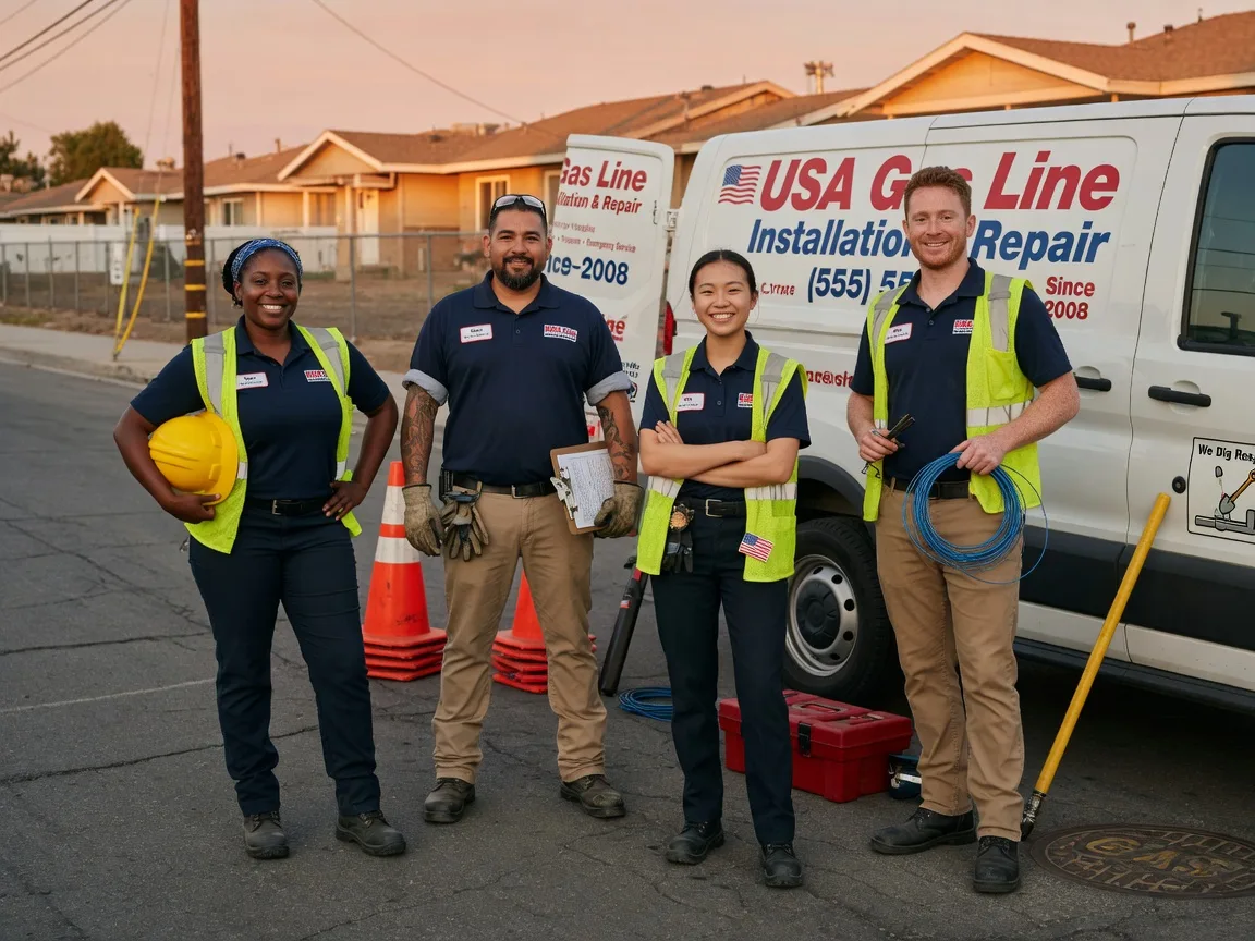Gas Line Installation company in Woodland, AL
